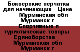 Боксерские перчатки для начинающих › Цена ­ 800 - Мурманская обл., Мурманск г. Спортивные и туристические товары » Единоборства   . Мурманская обл.,Мурманск г.